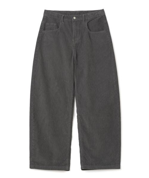 리플렉트 코듀로이 팬츠 [차콜 그레이]