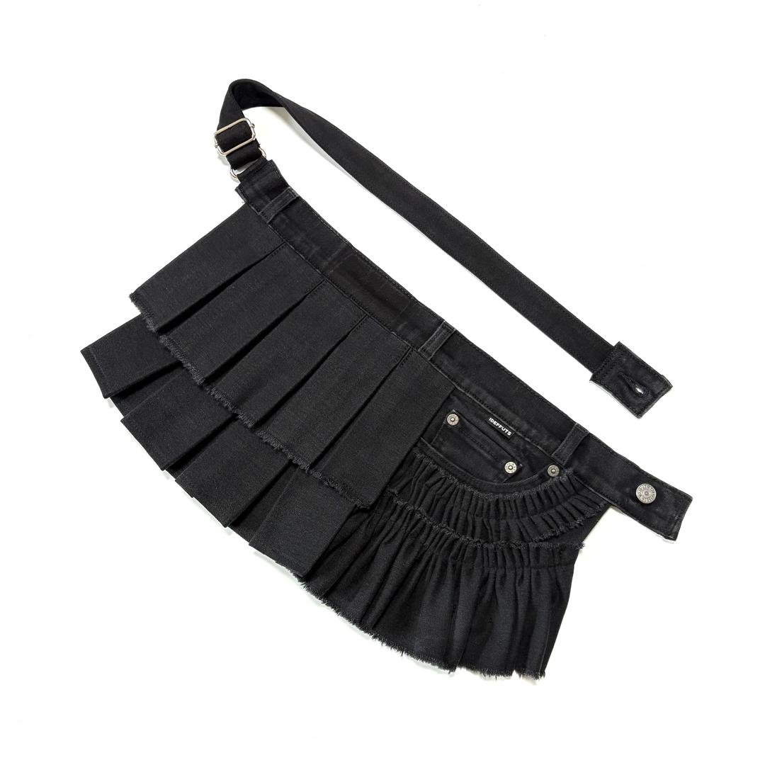levis remade frill belt (black)