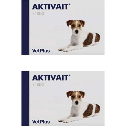 벳플러스 액티베이트 소형견용 두뇌 영양제 캡슐 60개입, 2개