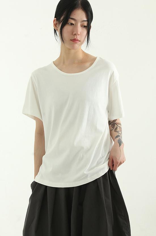 silket round neck half tee