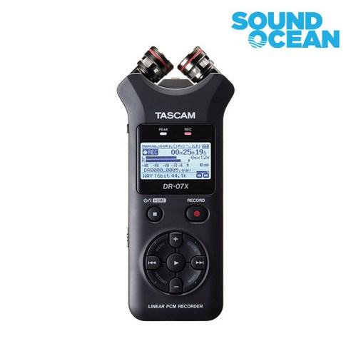 타스캠 TASCAM 포터블 레코더 녹음기 휴대용 보이스 레코더 ASMR 녹음 인터뷰등 다용도 - 녹음기 | 쿠팡
