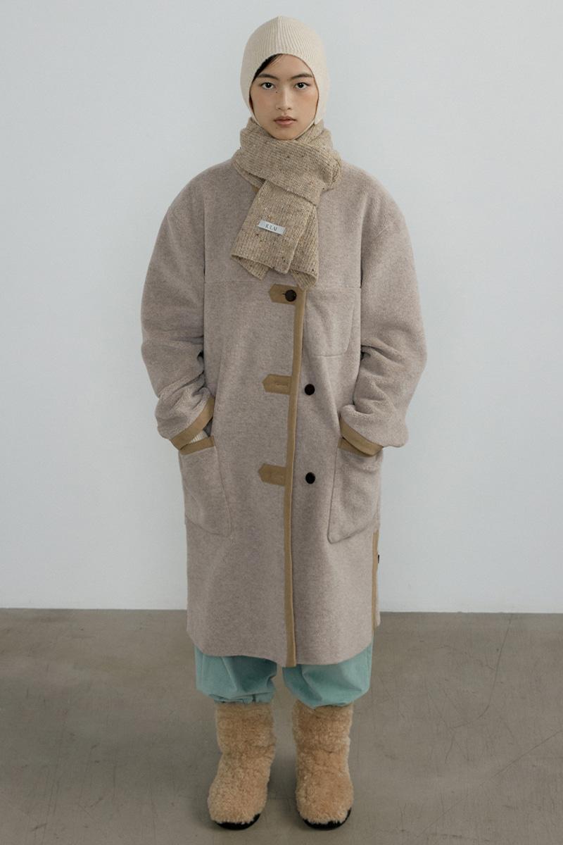 Bear beer coat Mocca beige