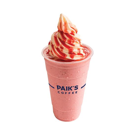 딸기바나나빽스치노(소프트)