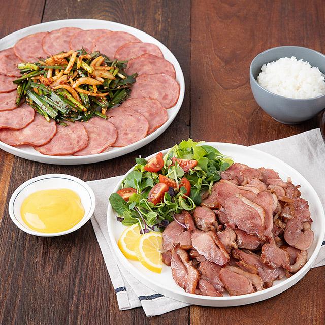 ⓘ[주원산오리] 싸먹는 오리슬라이스 80gx10팩+겨자소스 110g