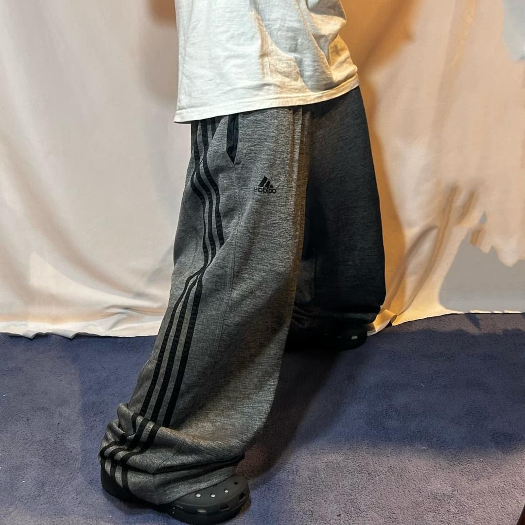 ADIDAS gray jersey pants | 후루츠패밀리