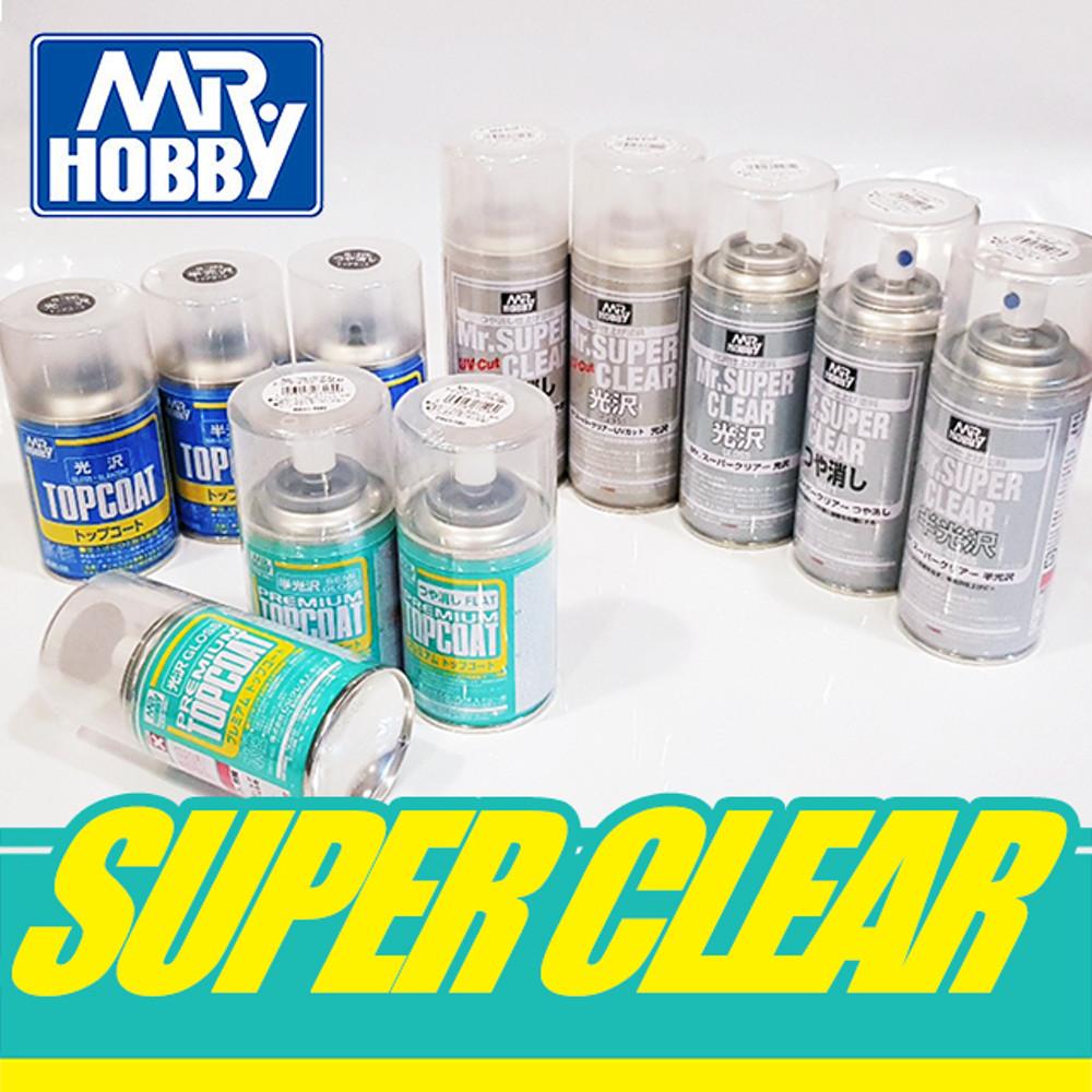 군제 미스터하비 슈퍼 클리어 탑코트 유광 무광 반광 마감제 건담 프라모델 마감제 코팅제