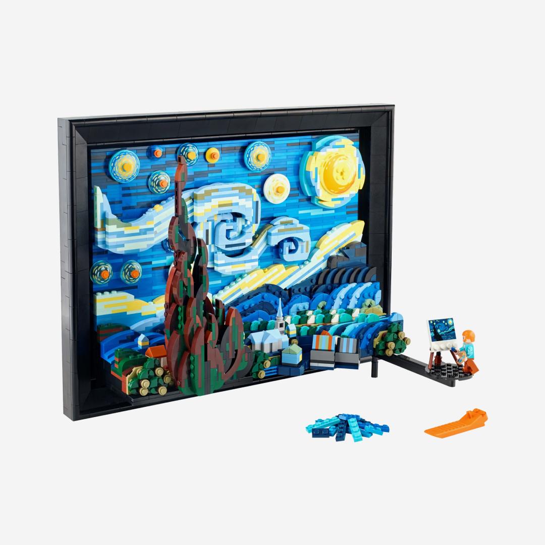 Lego Vincent Van Gogh The Starry Night