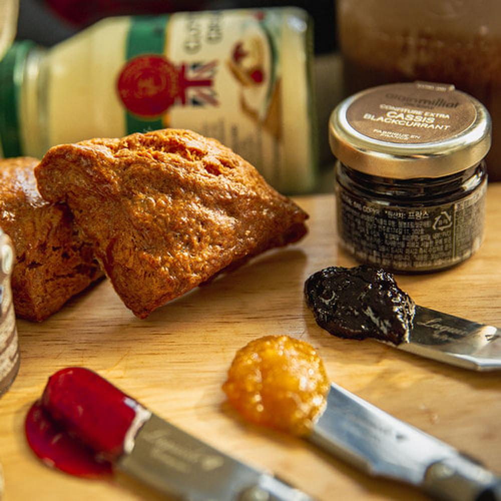 알랭밀리아 미니잼 5종 오렌지 마멀레이드 블랙커런트 무화과 딸기 살구