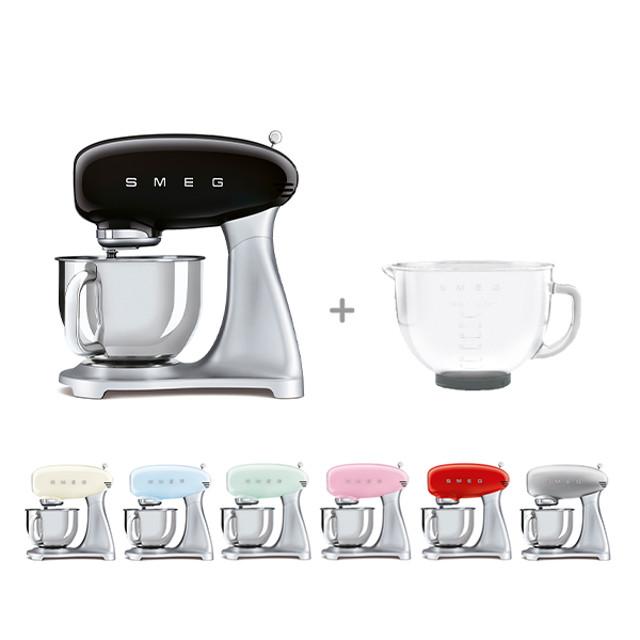 [7컬러] 스메그 반죽기+유리볼 세트 SMF02