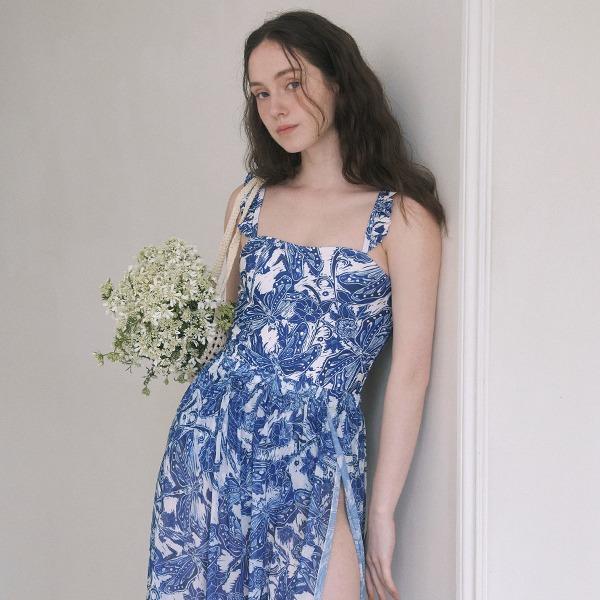 아델 플라워 패턴 투웨이 원피스 모노키니