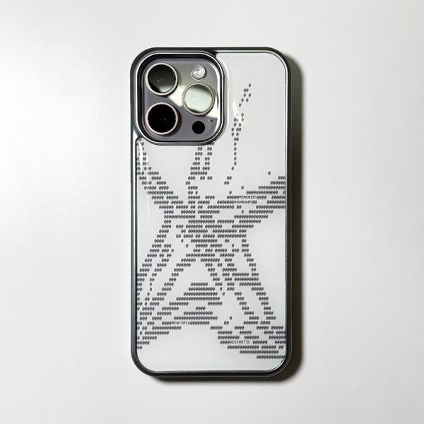 NTA StellarFish_ASCII CORE_004 Phone Case (SV_White/Black)