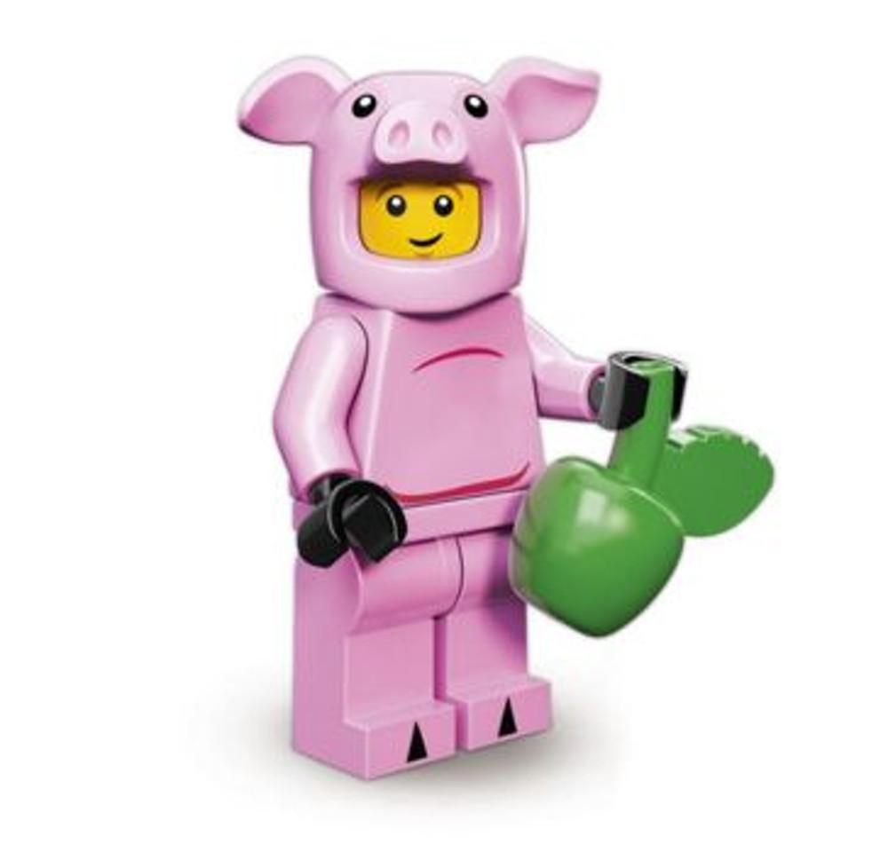레고 미니피규어 시리즈12 - 돼지알바