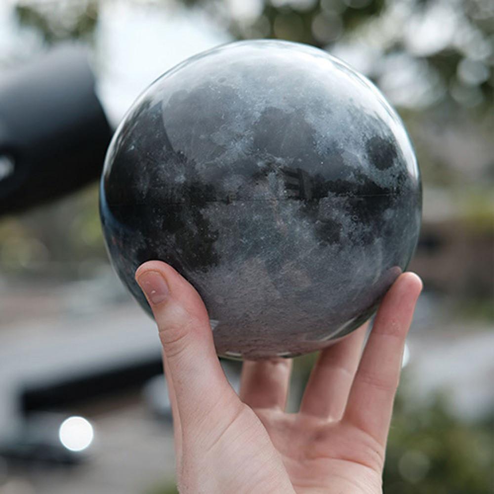 빛으로만 회전, 모바글로브 달 4.5인치 인테리어 오브제 부모님 퇴직 개업 선물