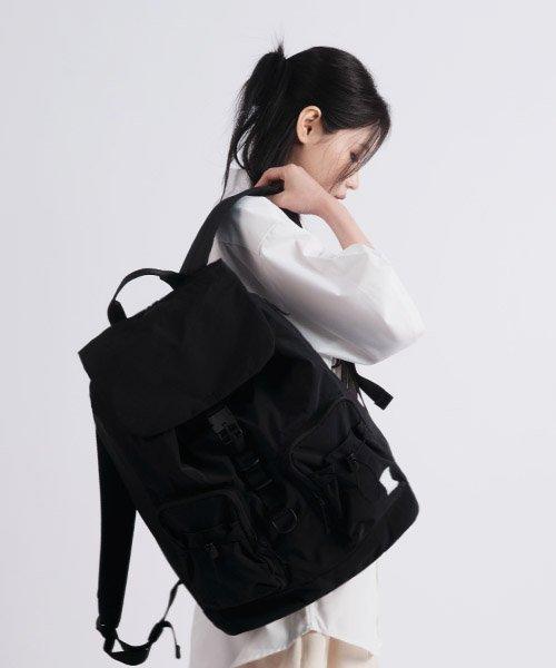 CNPR Natural 도난방지 원버클 백팩  - 블랙