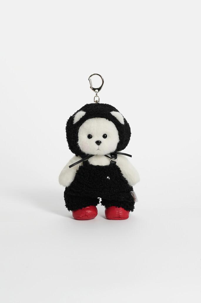 [SJSJ] 레나베어 멜빵 키링 화이트