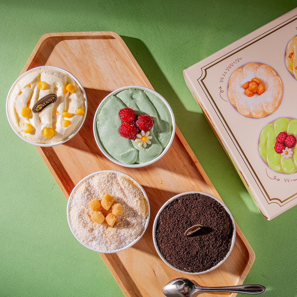 코만스 티라미수 컵 케이크 뉴트로팩 4종 [원산지:국산(경기도 파주시)]