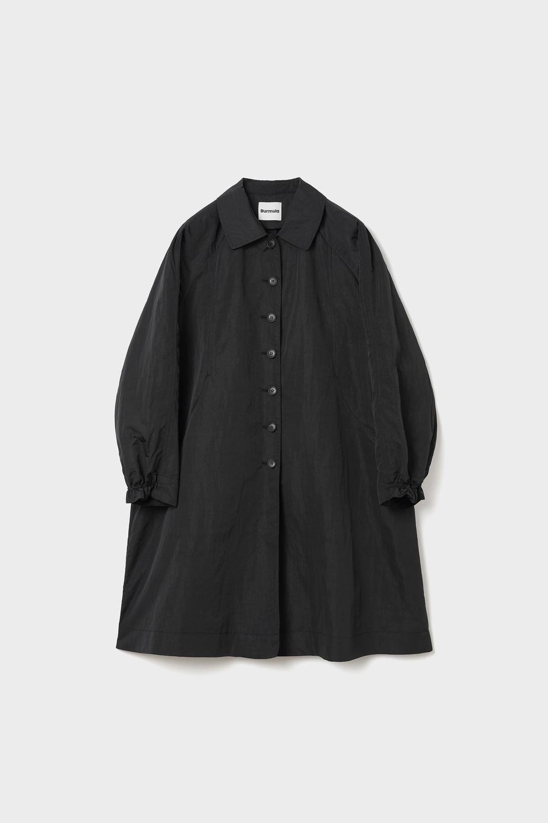 RAGLAN TRENCH COAT (BLACK)
