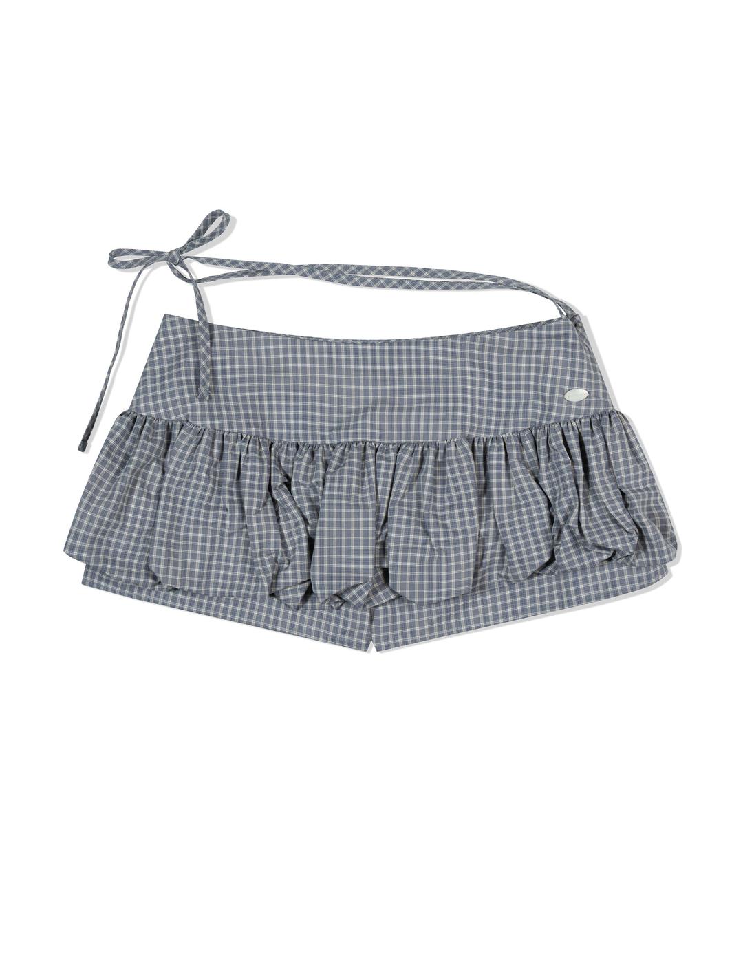 PUMPKIN SKIRT PANTS(BLUE GREY)