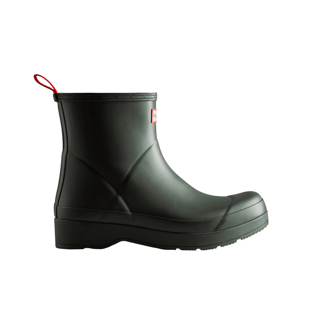 Hunter Play Short Wellington Boots Arctic Moss Green