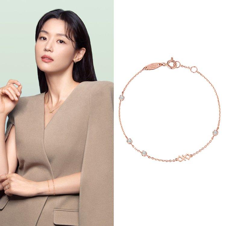 [스톤헨지] SHe 14K 팔찌 P1556