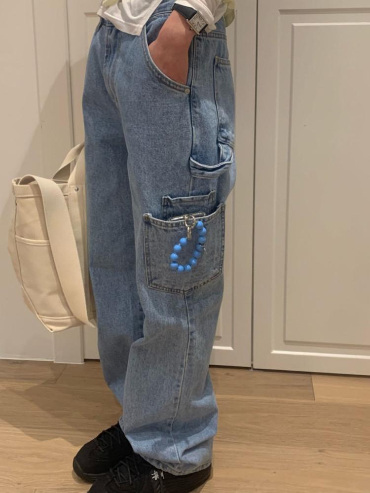 (M당일발송) 위아 뉴욕 워커 데님 팬츠