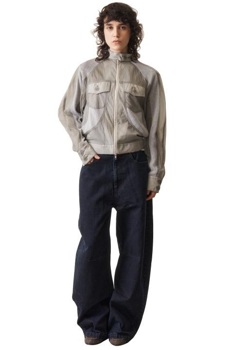 Knit Bomber Jacket, Dim