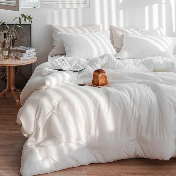 모달 100% 부드러운 텐셀 멜로우 항균 옥수수텐셀솜 사계절 차렵이불