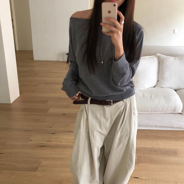Sui cotton pants