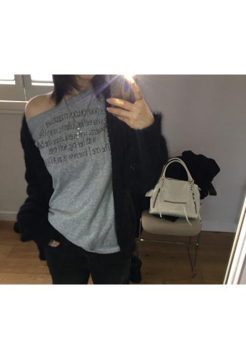 이즈이즈 당일발송 [ee] Fru'Fur cardigan