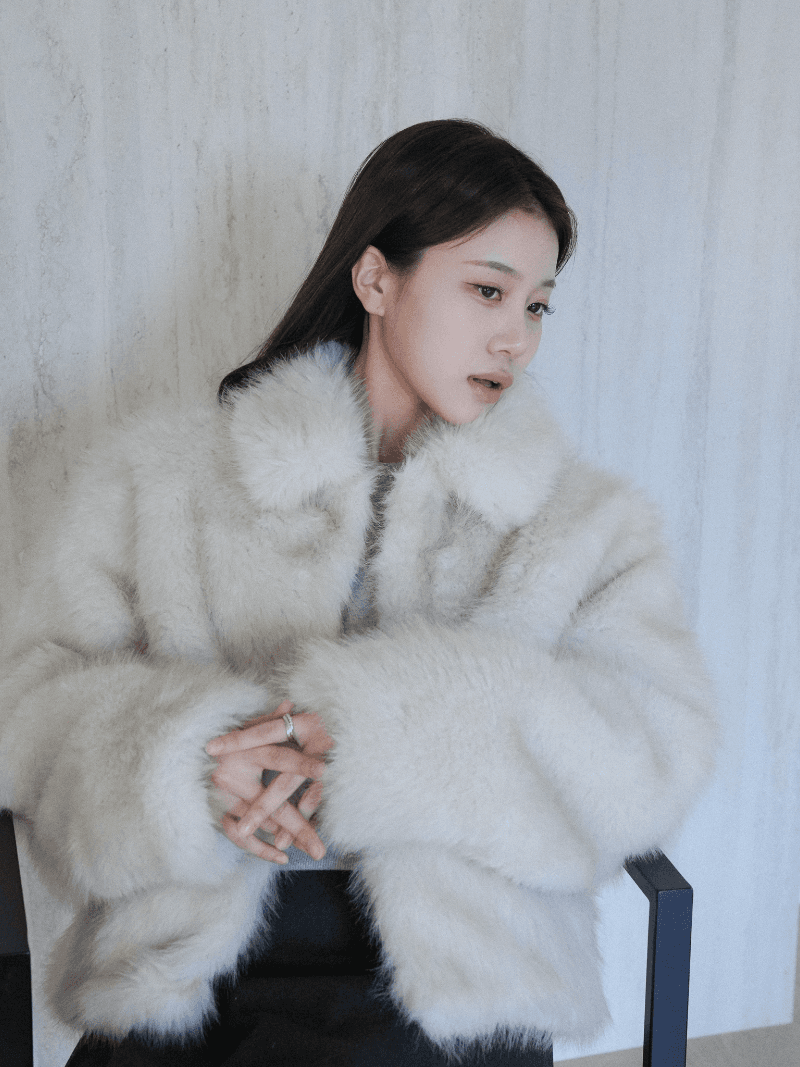 [Nouarté] 로아브 퍼 자켓