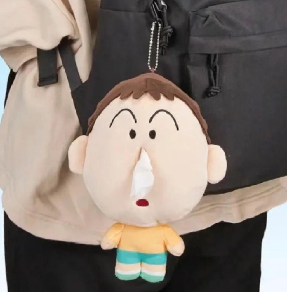 맹구 휴지 가방걸이인형 티슈 봉제인형 귀여운 가방고리 캐릭터