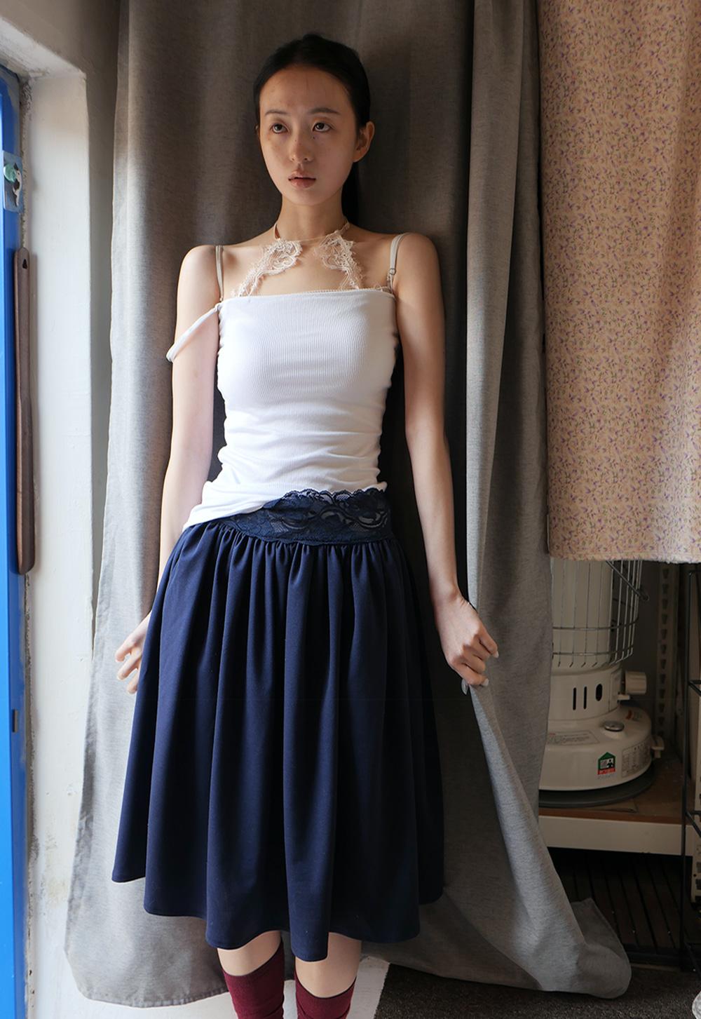 [BR] lingerie arch t in ivory