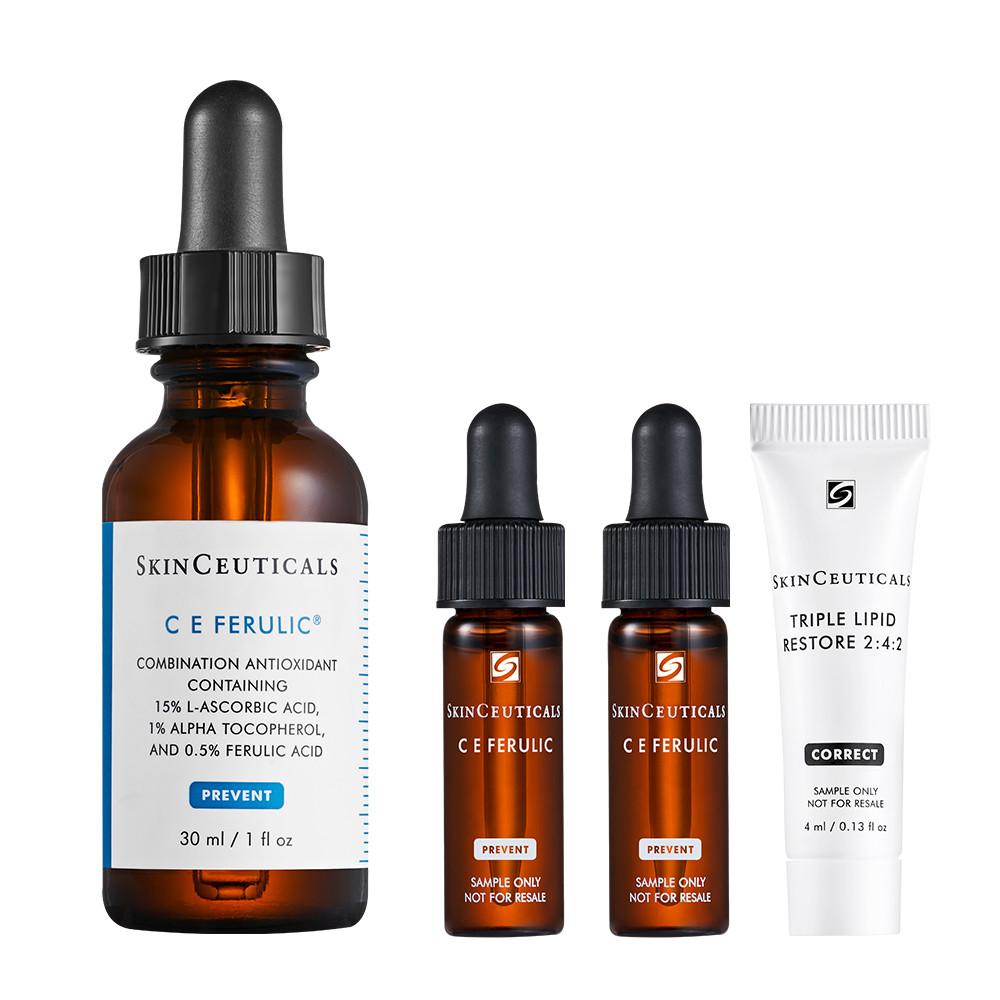 [1/4 재입고][공식몰] C E 페룰릭 세트/항산화 안티에이징 앰플(+항산화 안티에이징 앰플 & 크림 3종키트)
