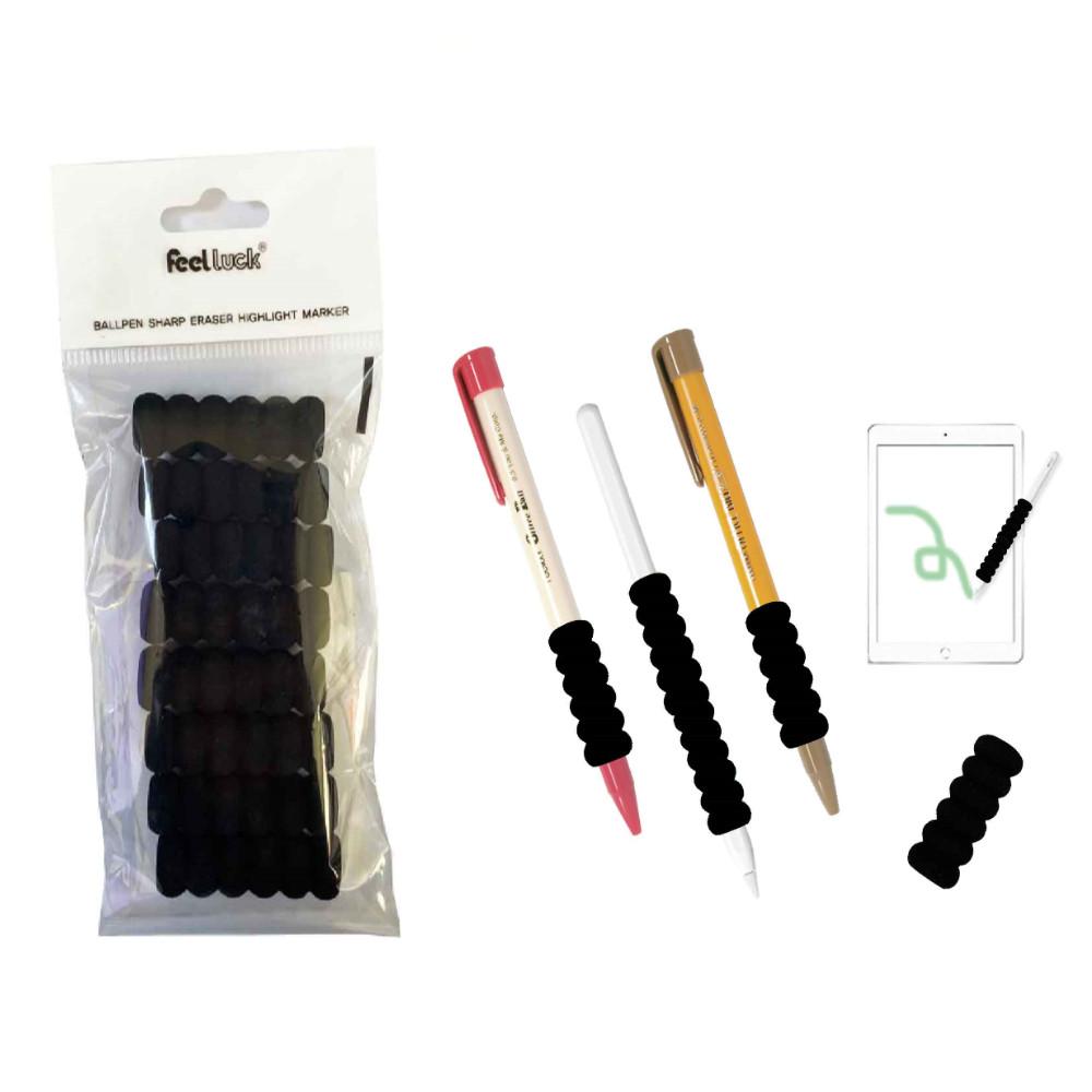 유미 펜그립 깜냥이 애벌레 연필 그립 스펀지