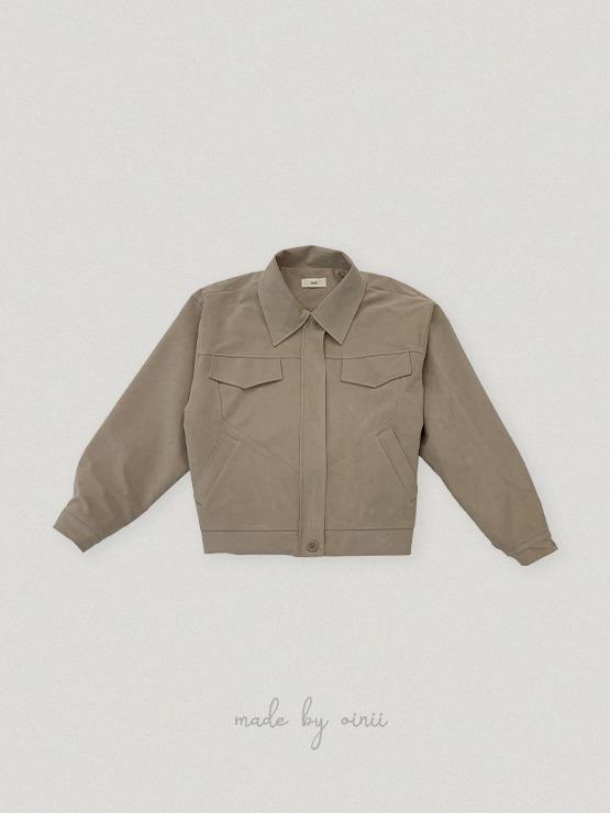 오이니 [o,rosy] mude suede jumper - 1color