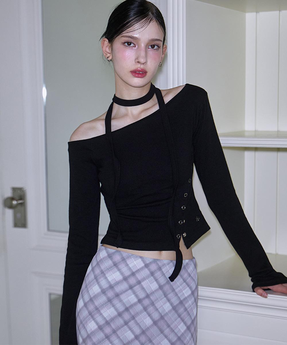 로제프란츠 Eyelet Tie Long Sleeve