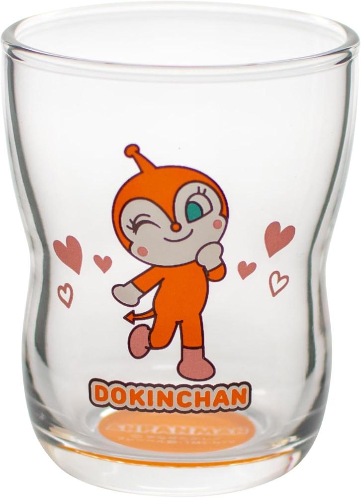 호빵맨 착한아이 유리잔 쥬스 컵 130ml 짤랑이