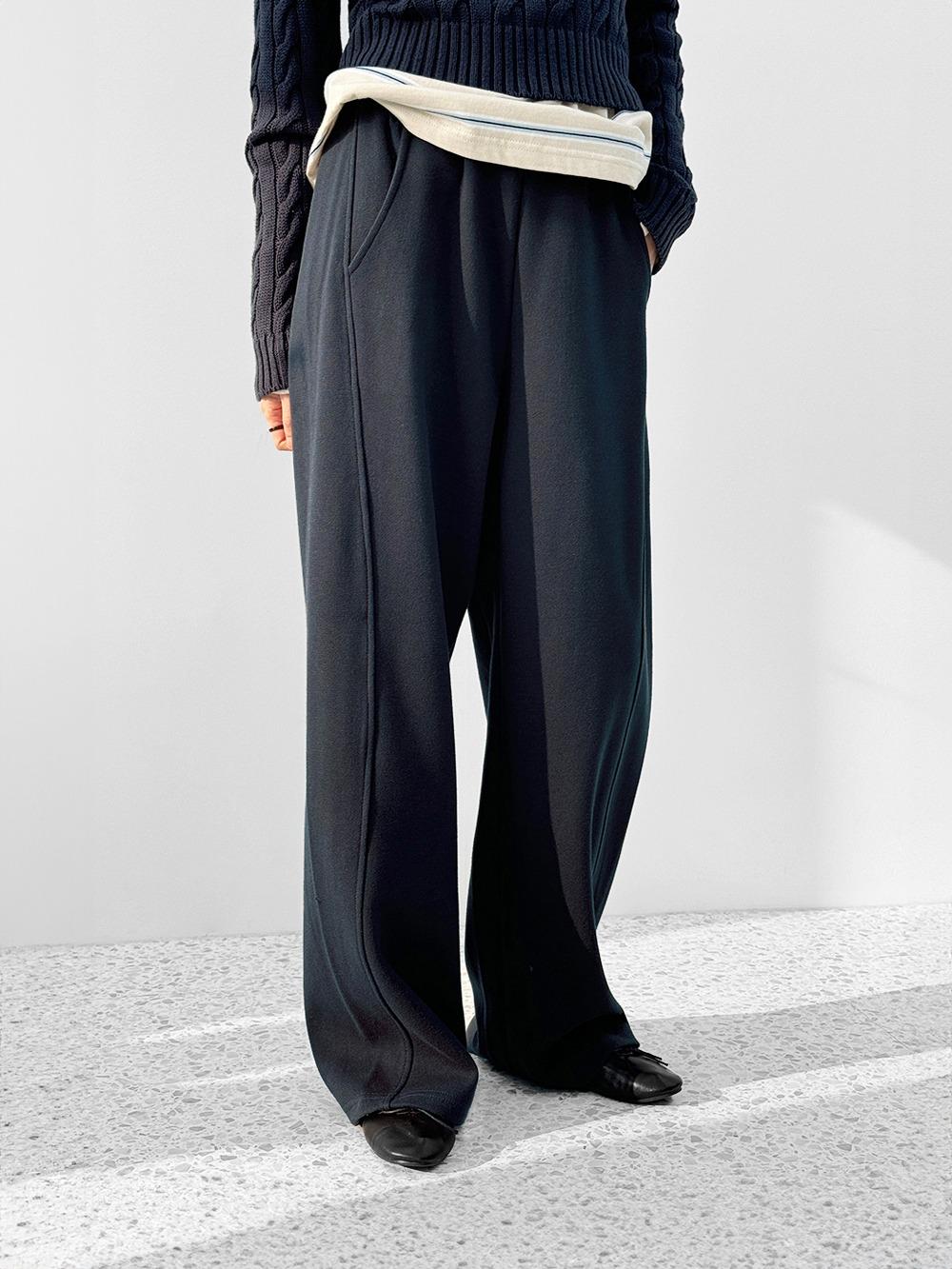 웨이브절개팬츠