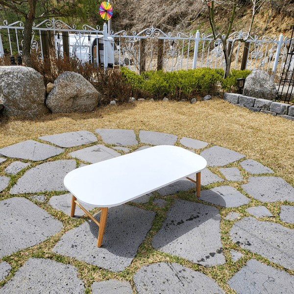 마루 거실 좌식 소파 원목 접이식 테이블 900 1100