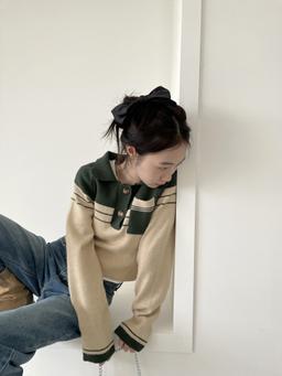 coloration pocket knit