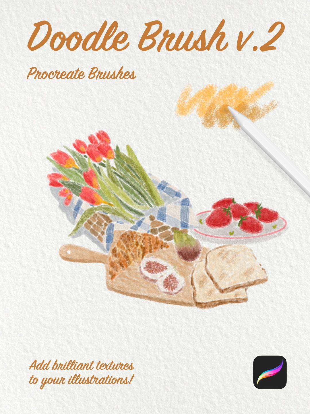 프로크리에이트 두들브러쉬 v2 - 브러쉬 41종