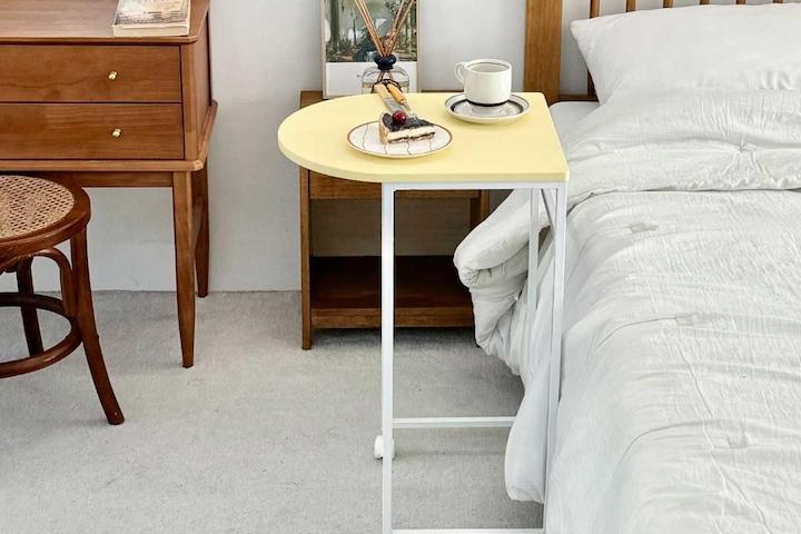 글로리 400 미니 반원형 이동식 테이블 2colors