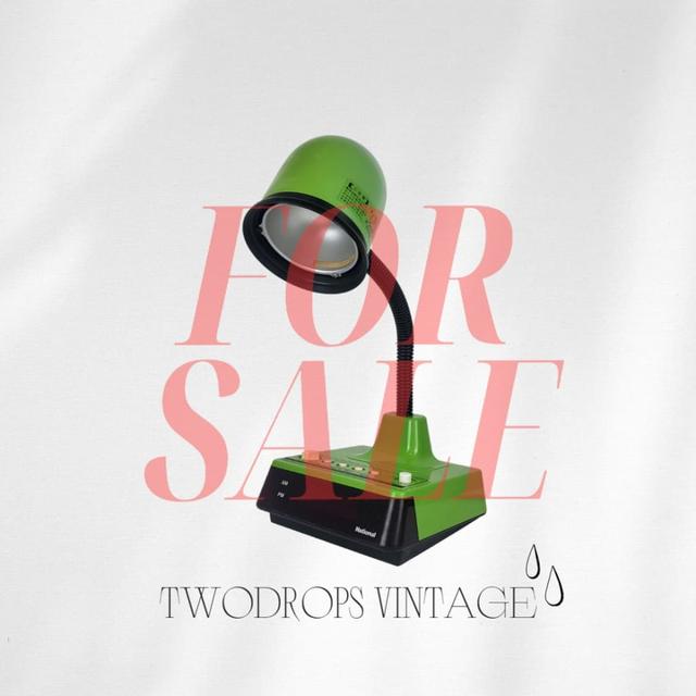 [중고] 빈티지 네셔널 national LB-410 그린 라이트 알람 레트로 팝 감성 전자 시계 vintage green light stand for retro & pop alarm  | 후루츠패밀리