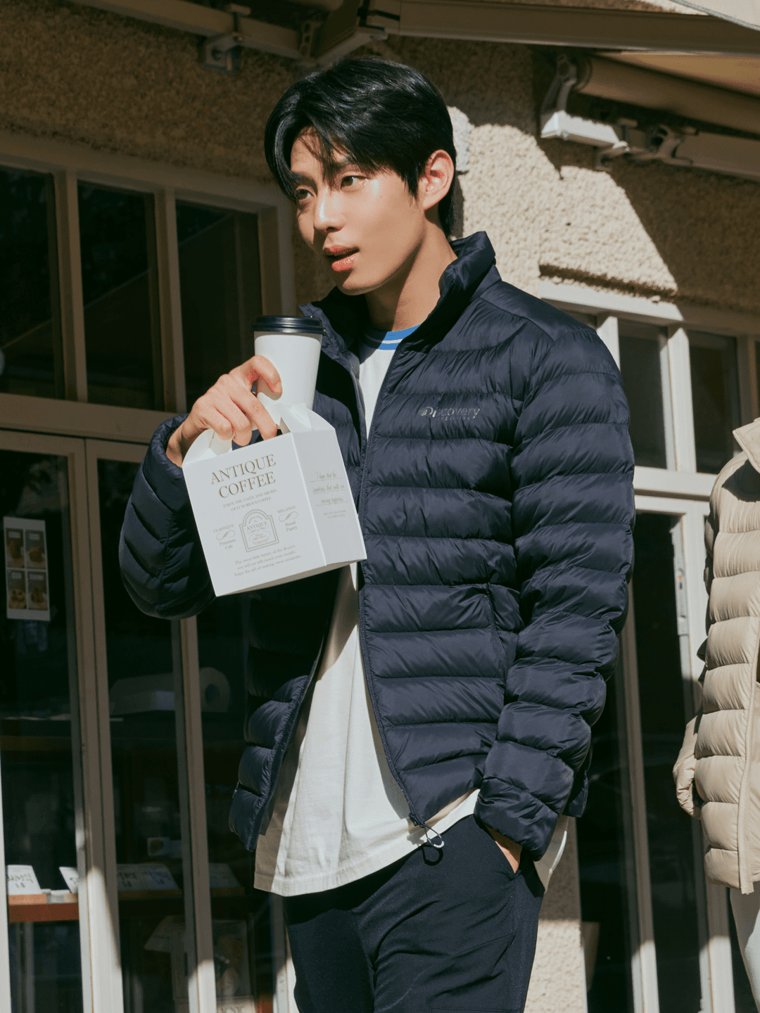 남성 올버트 구스다운 경량패딩