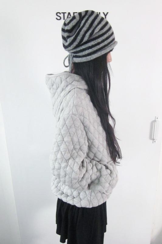 stripe strap beanie (5color)