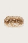 Bambi fur pouch, Brown