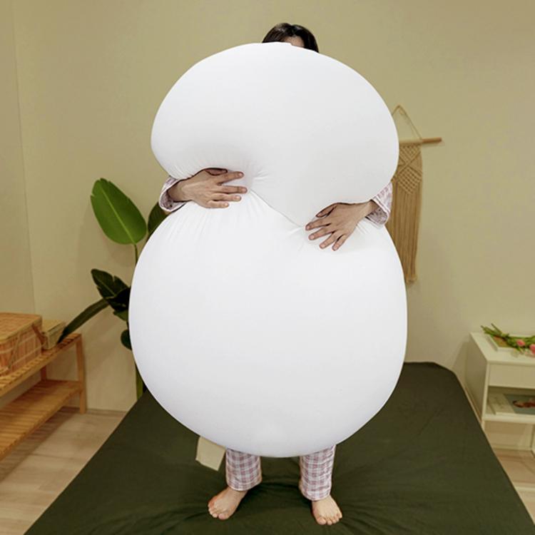 "행운이 떡하니 붙는다" 찹쌀떡 쿠션 모찌모찌 필로우
