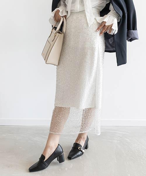 【SALE】スパンコールスカート