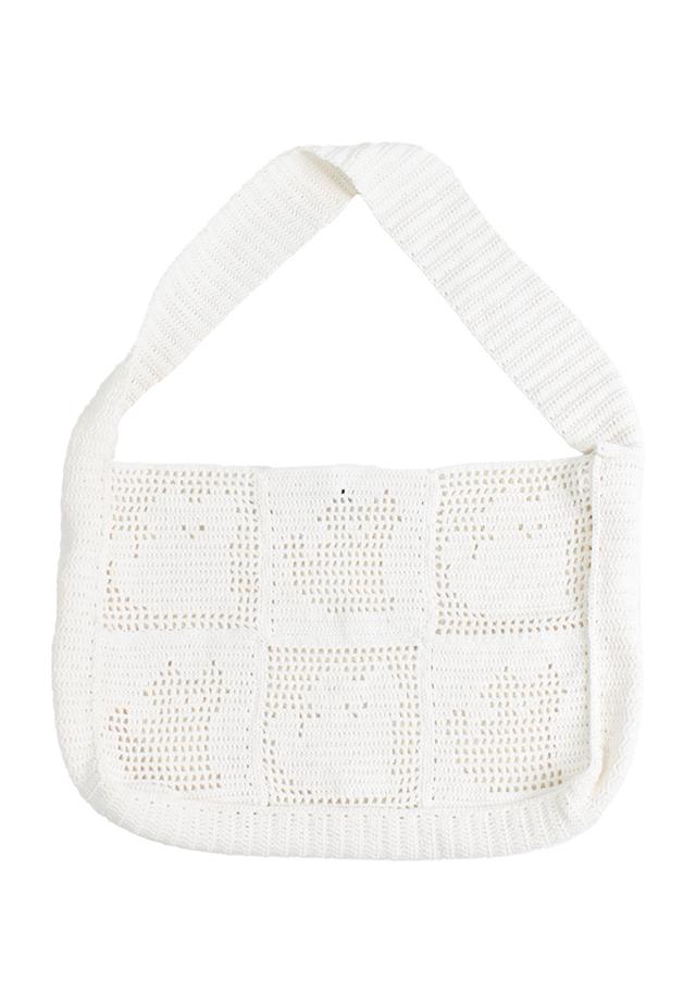CAT CROCHET CROSS BAG