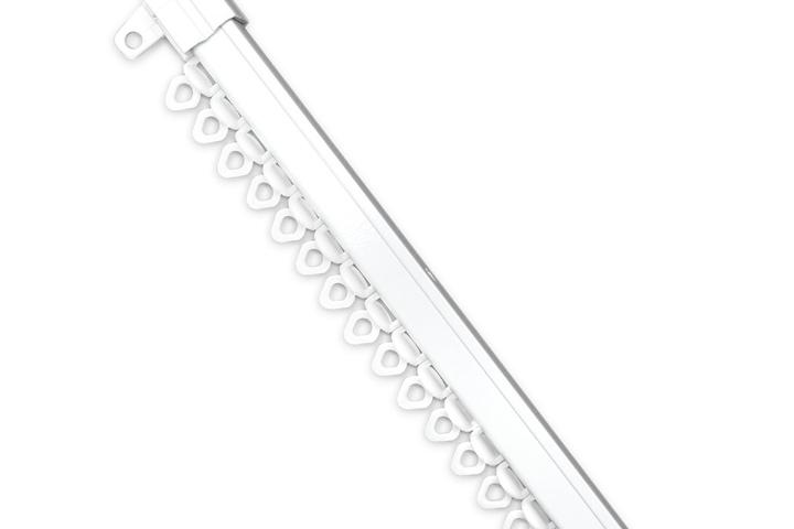 화이트 커튼레일 (길이조절식)